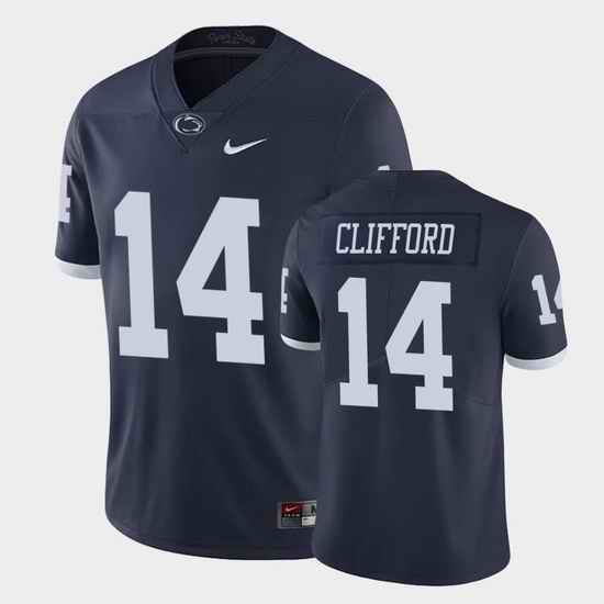 Men Penn State Nittany Lions Sean Clifford Limited Navy College Football Jersey